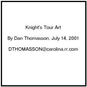 Animated Knight's Tour